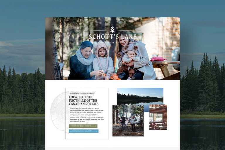 calgary web design projects portfolio