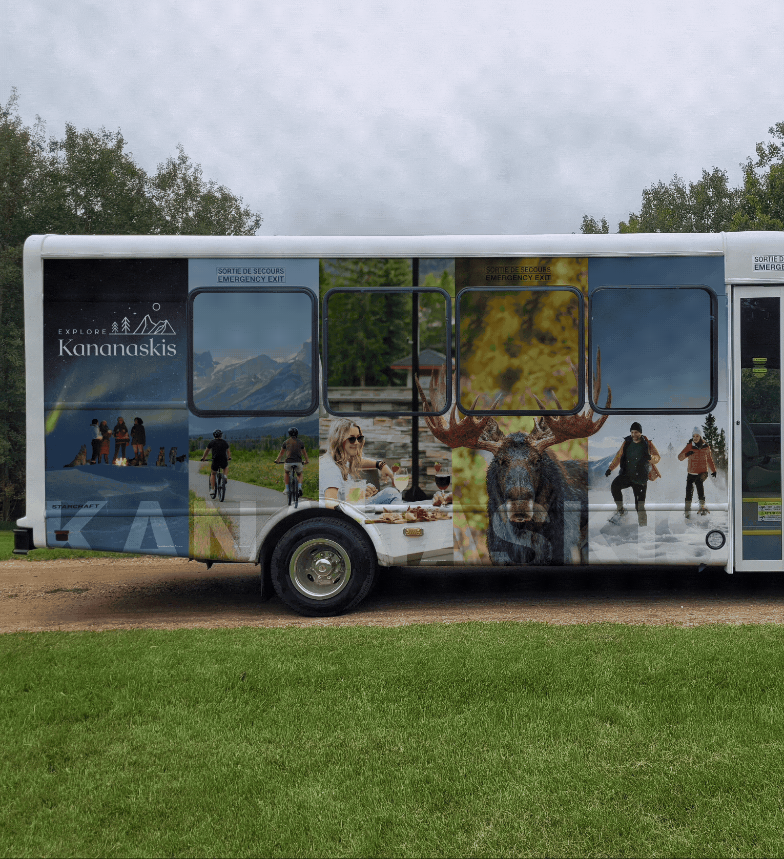 Explore Kananaskis Branding gif